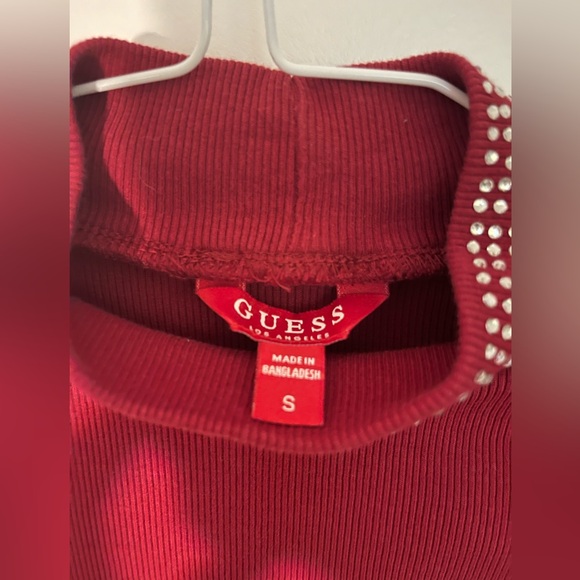 Guess Turtleneck Sweater with Crystal Embellihsments - Picture 3 of 3